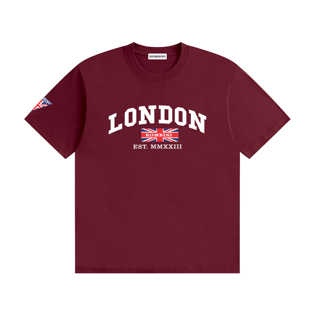 Kombini London T-Shirt print detail closeup